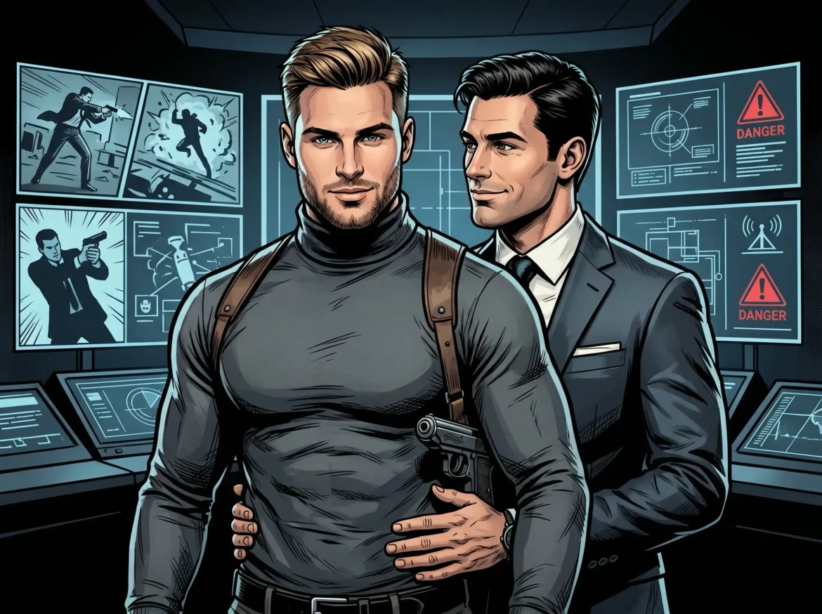 Queer Illustrated Loving Men