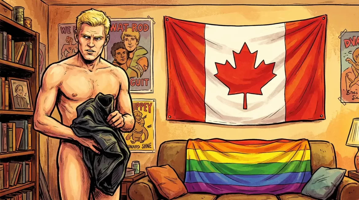 Queer Illustrated Beefcake Men