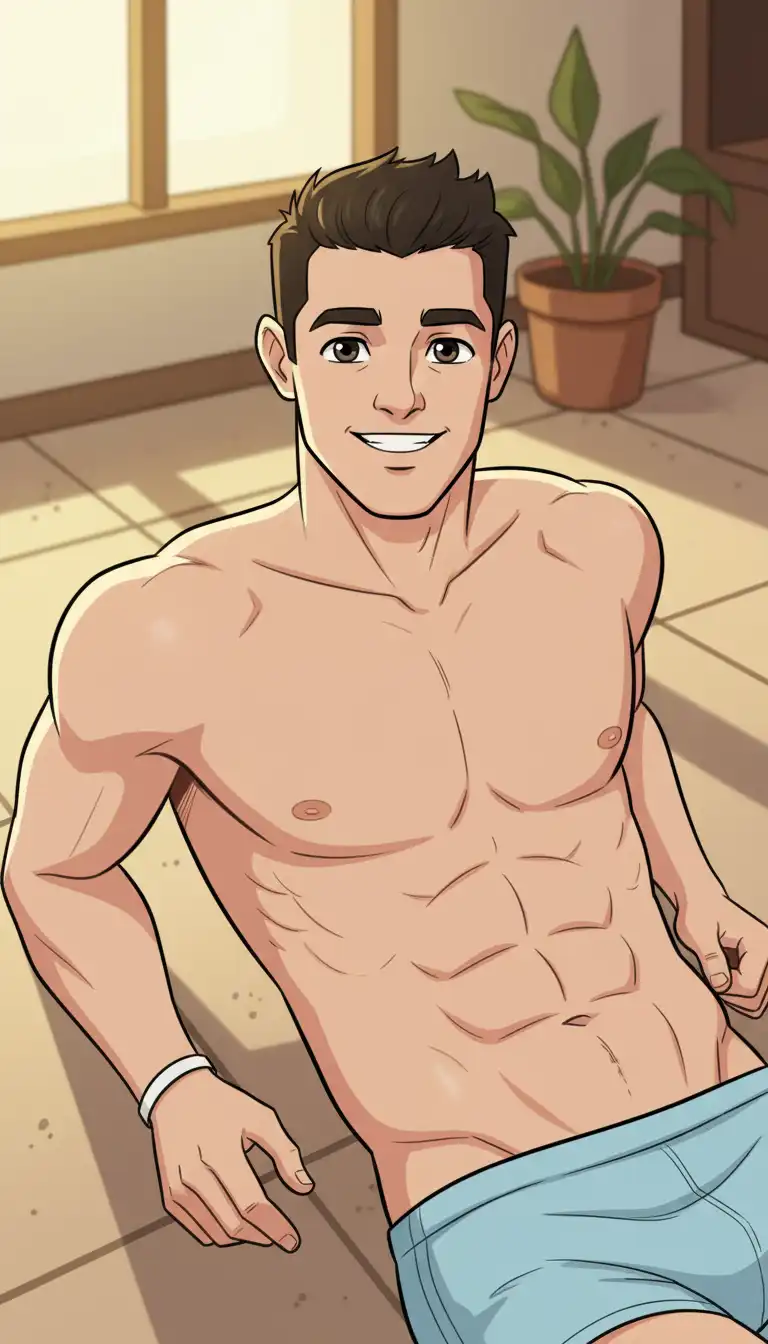 Queer Illustrated Beefcake Men