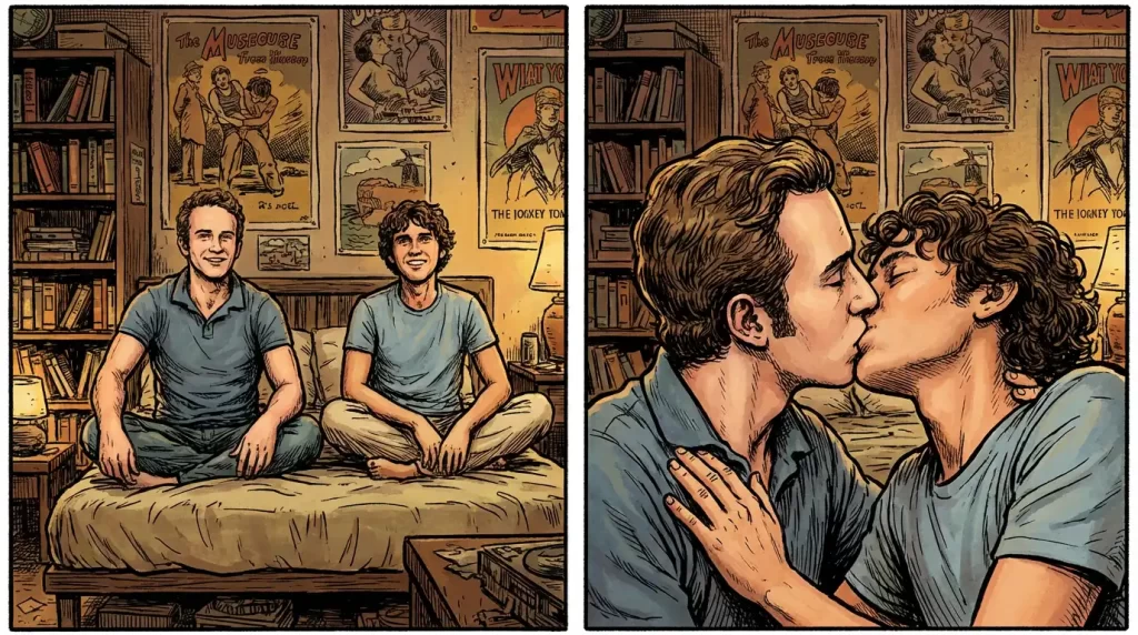 Queer Illustrated Beefcake Men