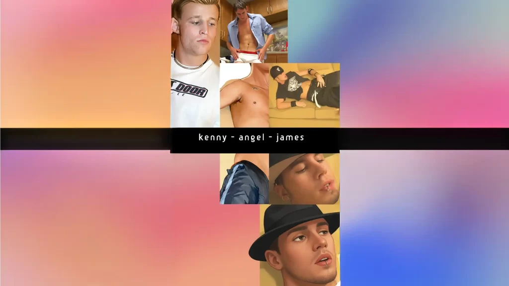 Queer Illustrated Beefcake Men