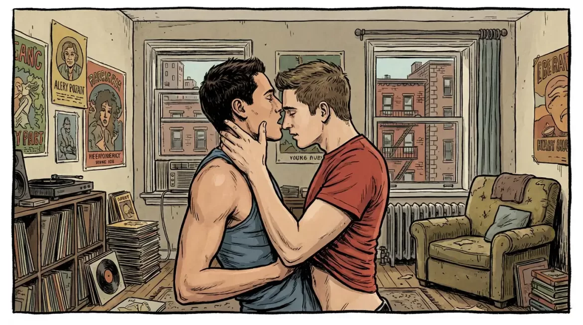 Queer Illustrated Beefcake Men