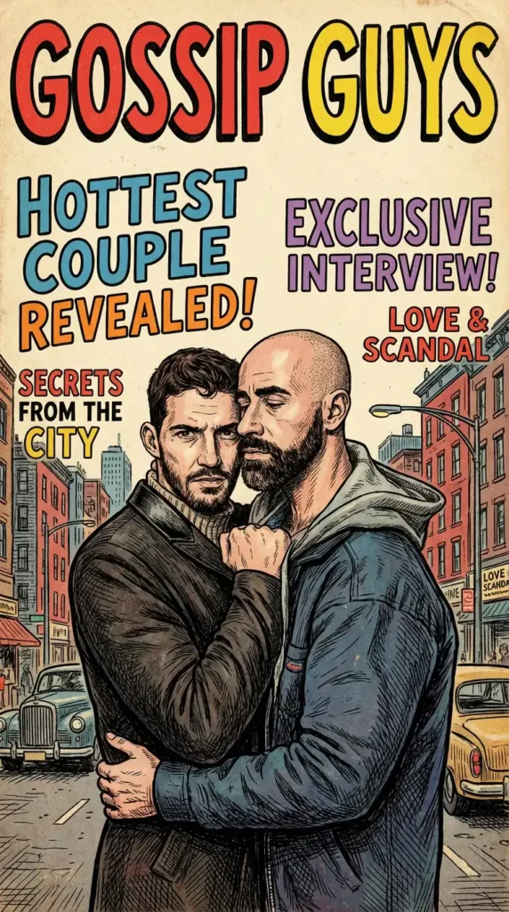 Queer Illustrated Beefcake Men