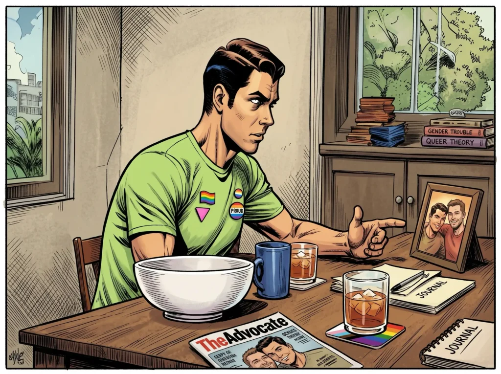 Queer Illustrated Loving Men