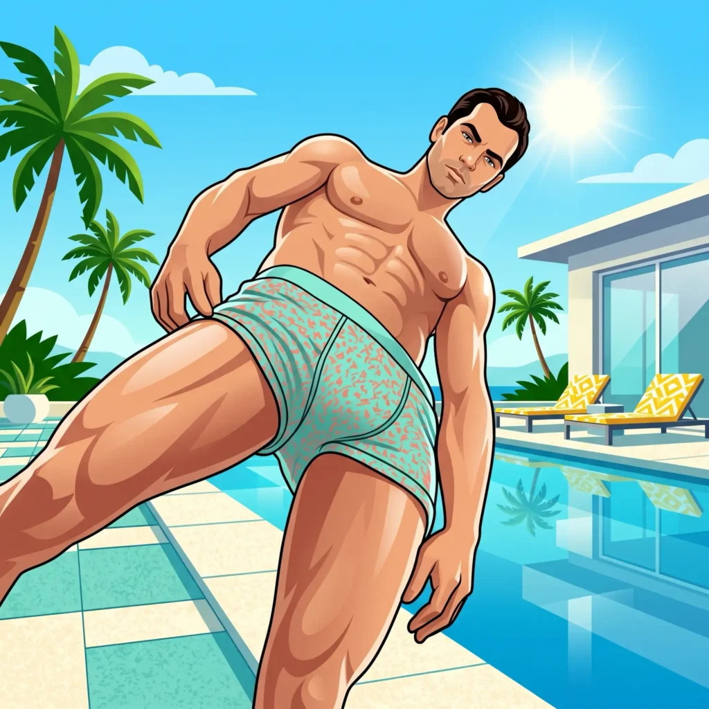 Queer Illustrated Lover Men