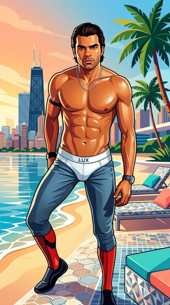 Queer Illustrated Lover Men