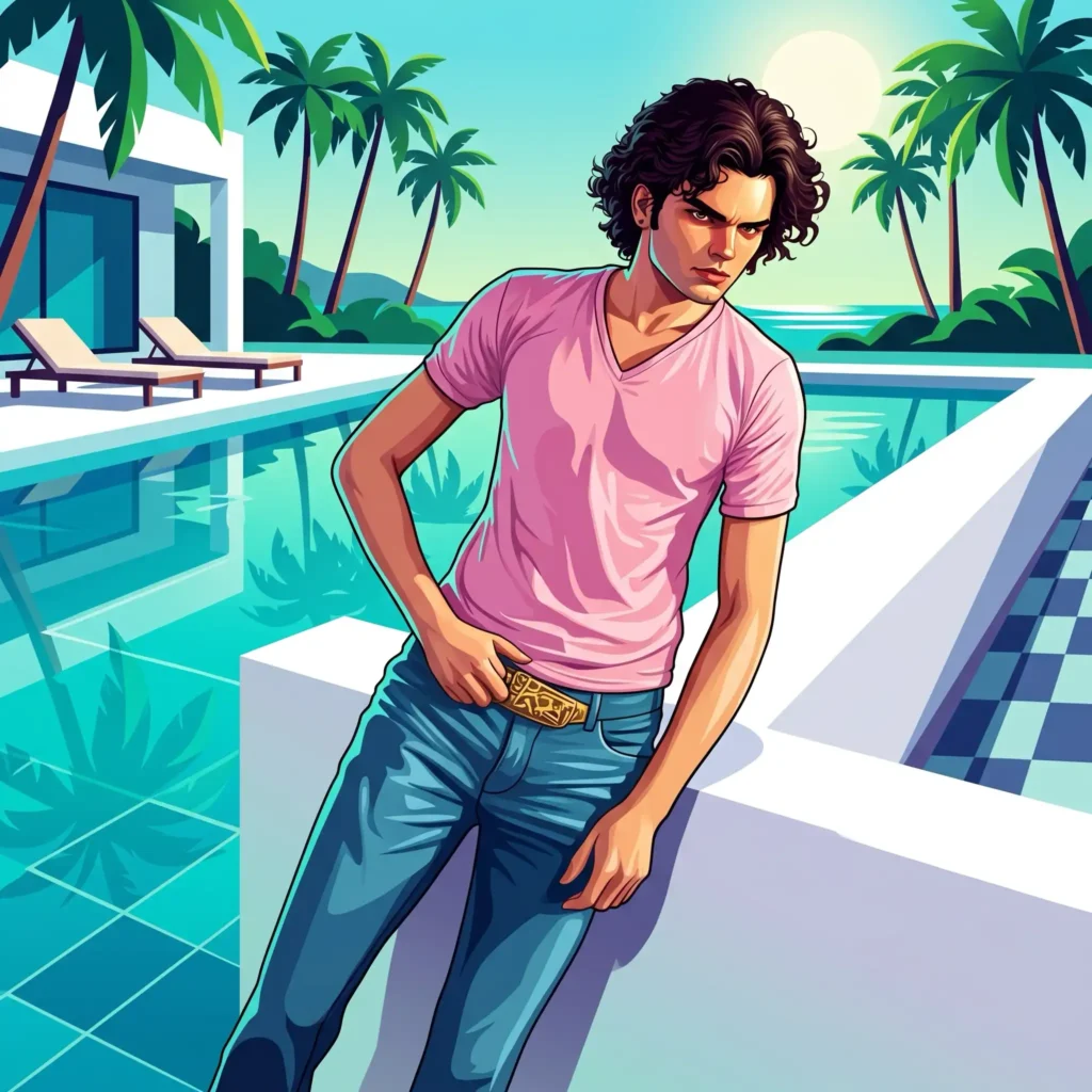 Queer Illustrated Lover Men
