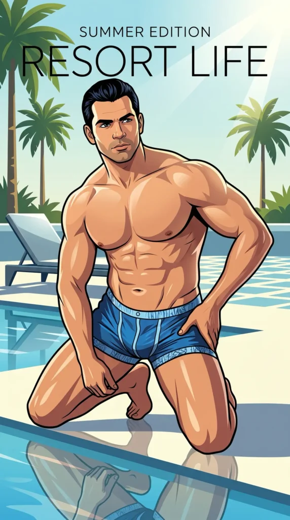 Queer Illustrated Lover Men