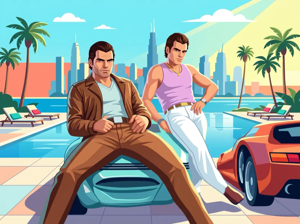 Queer Illustrated Lover Men