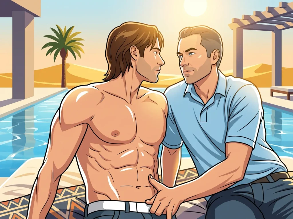 Queer Illustrated Loving Men