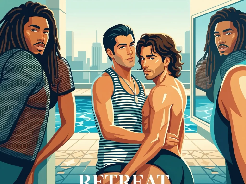 Queer Illustrated Loving Men