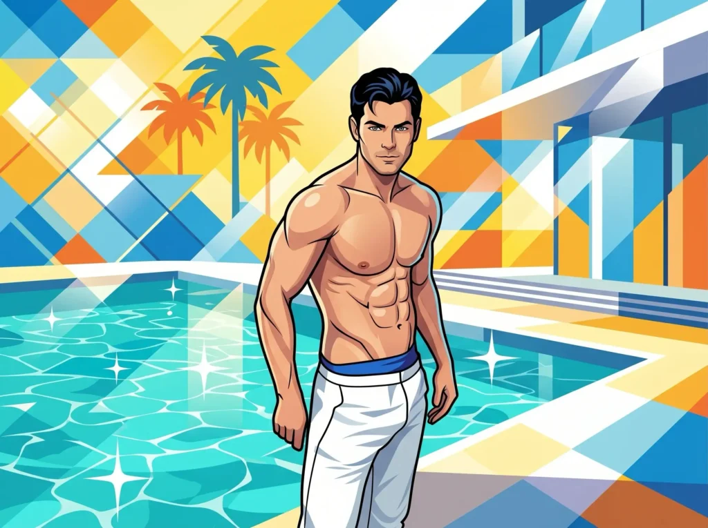 Queer Illustrated Loving Men