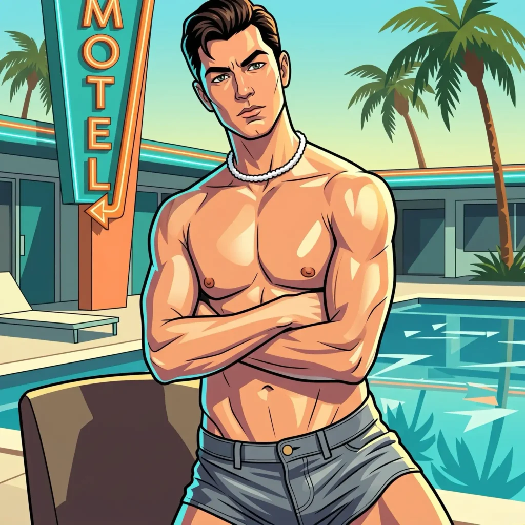 Queer Illustrated Loving Men