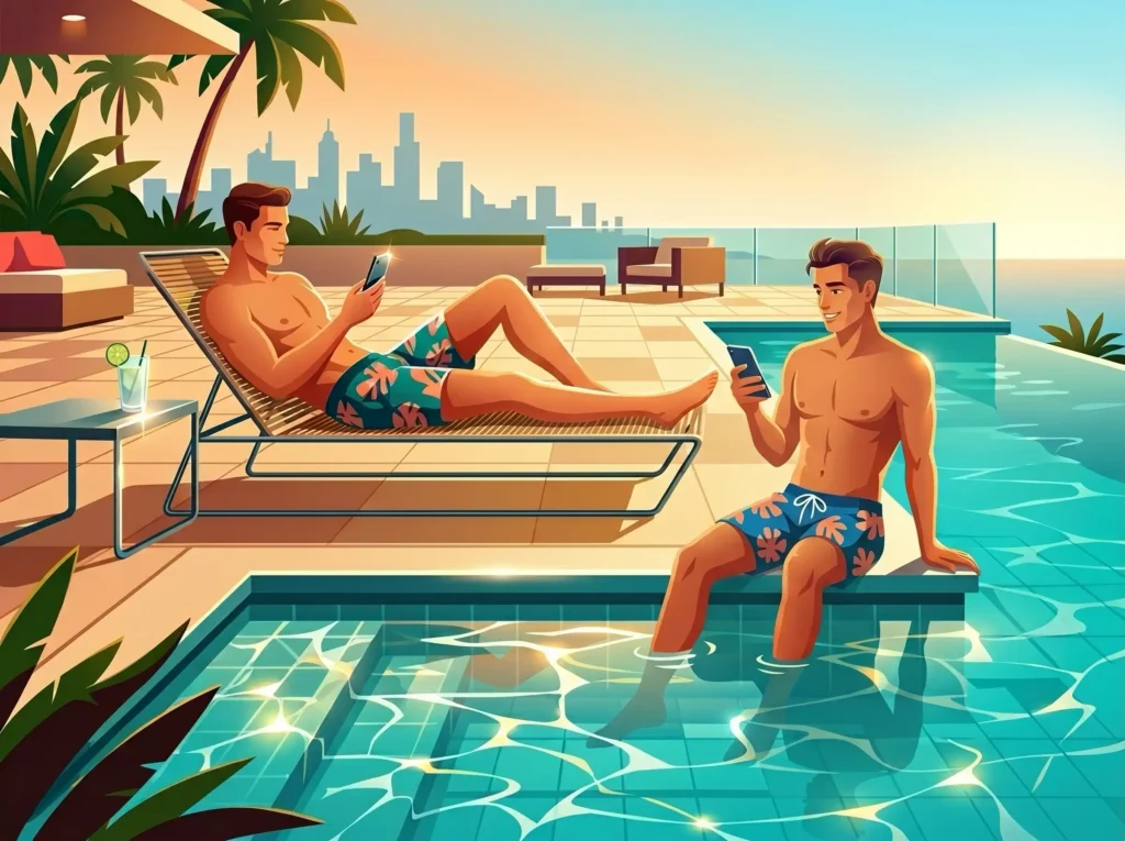 Queer Illustrated Lover Men