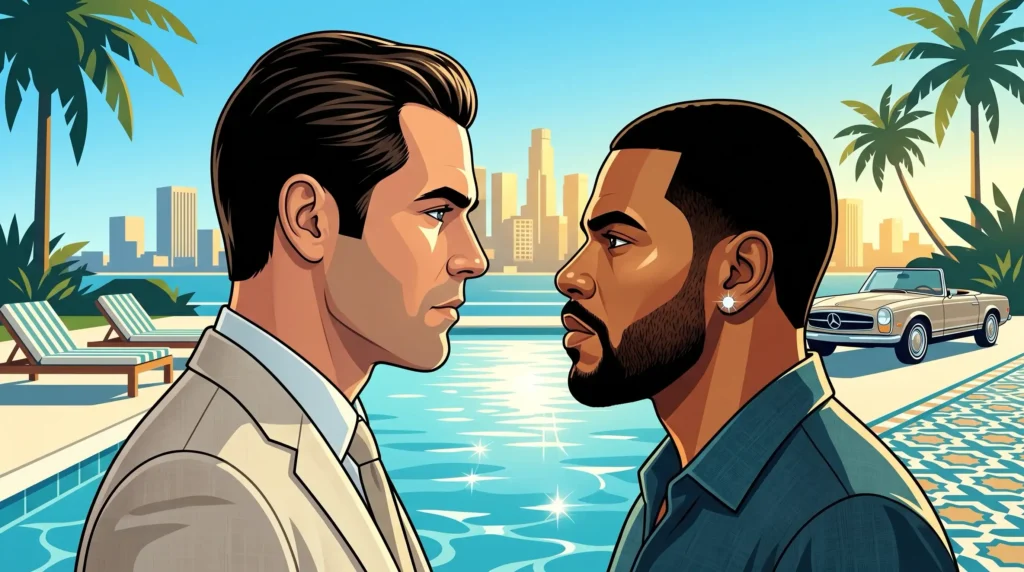 Queer Illustrated Loving Men