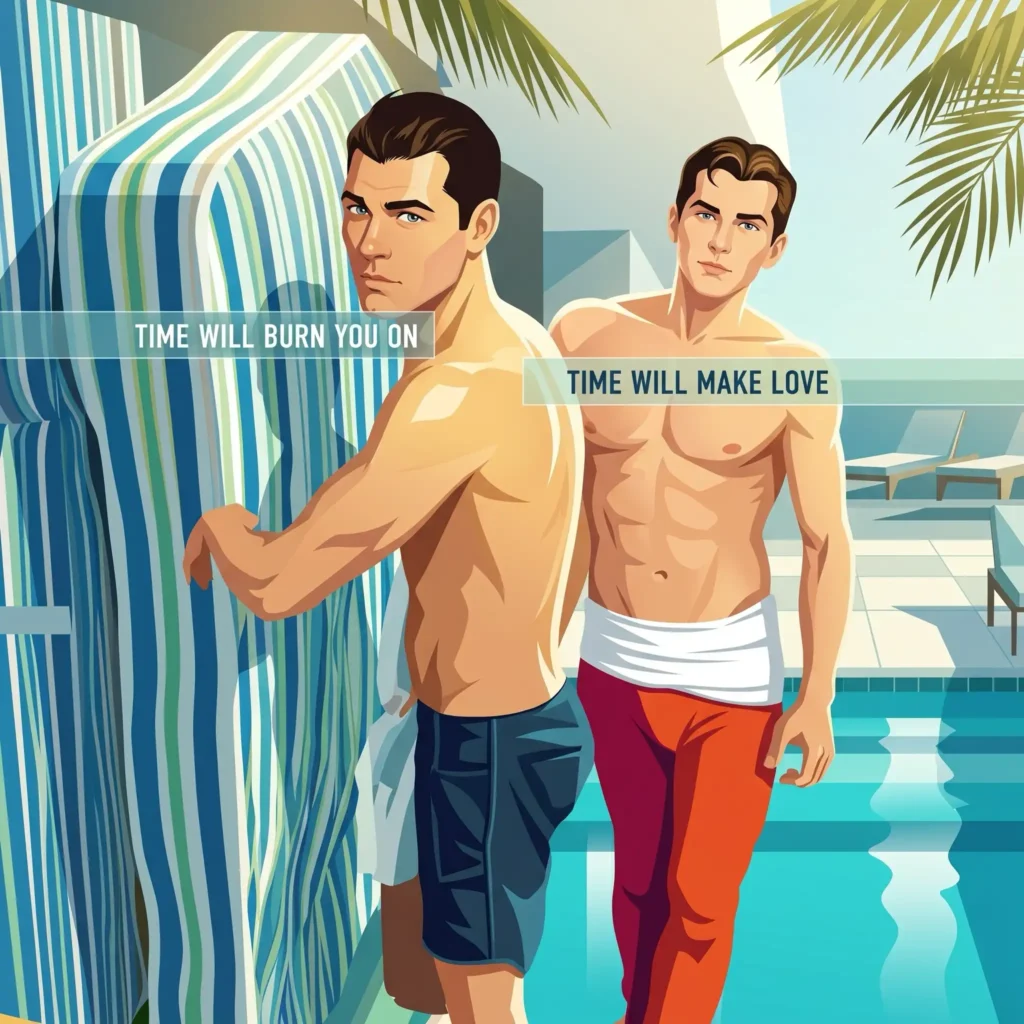 Queer Illustrated Loving Men