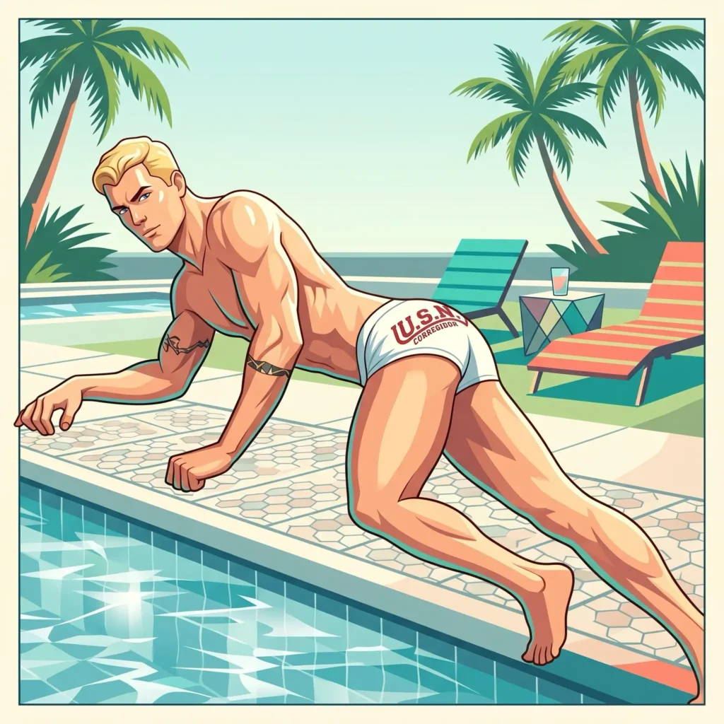 Queer Illustrated Loving Men