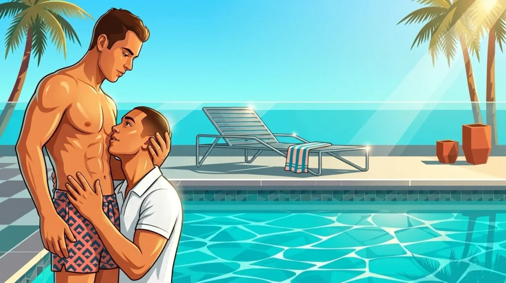 Queer Illustrated Loving Men