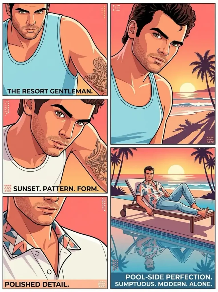 Queer Illustrated Loving Men