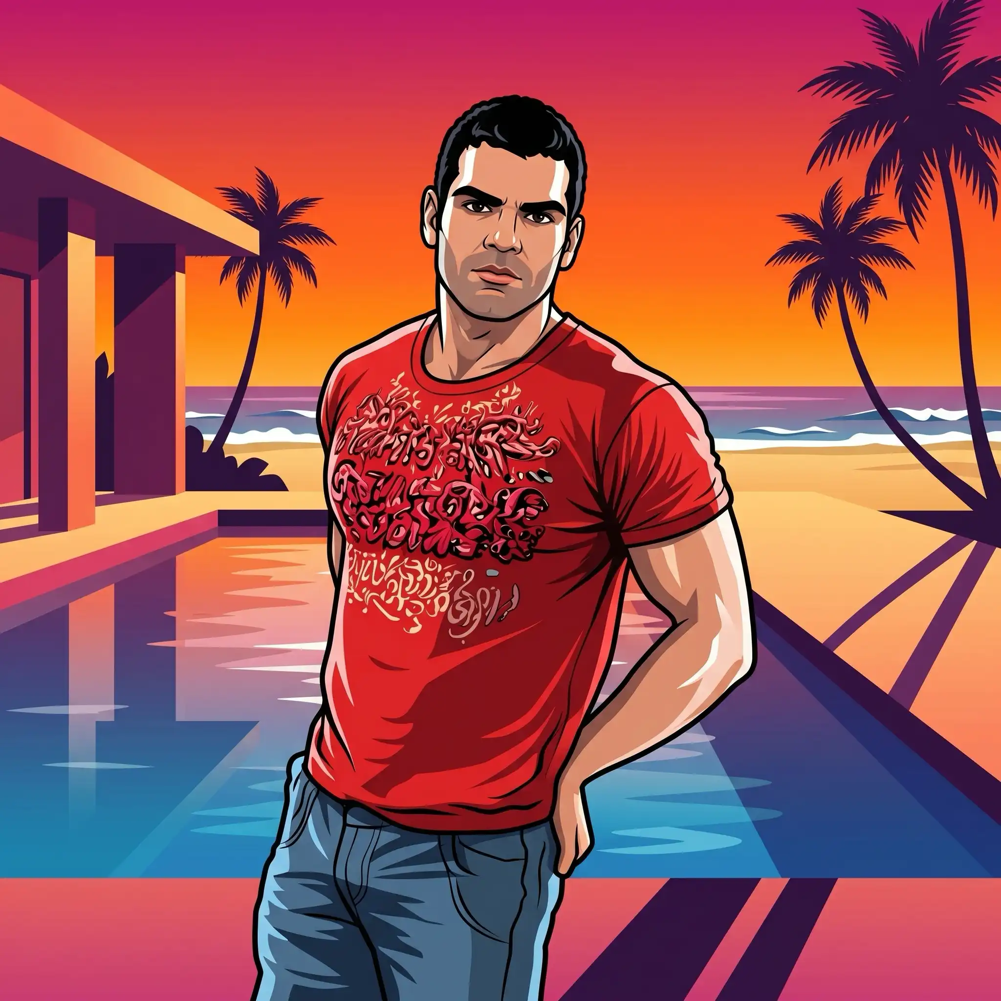 Queer Illustrated Loving Men