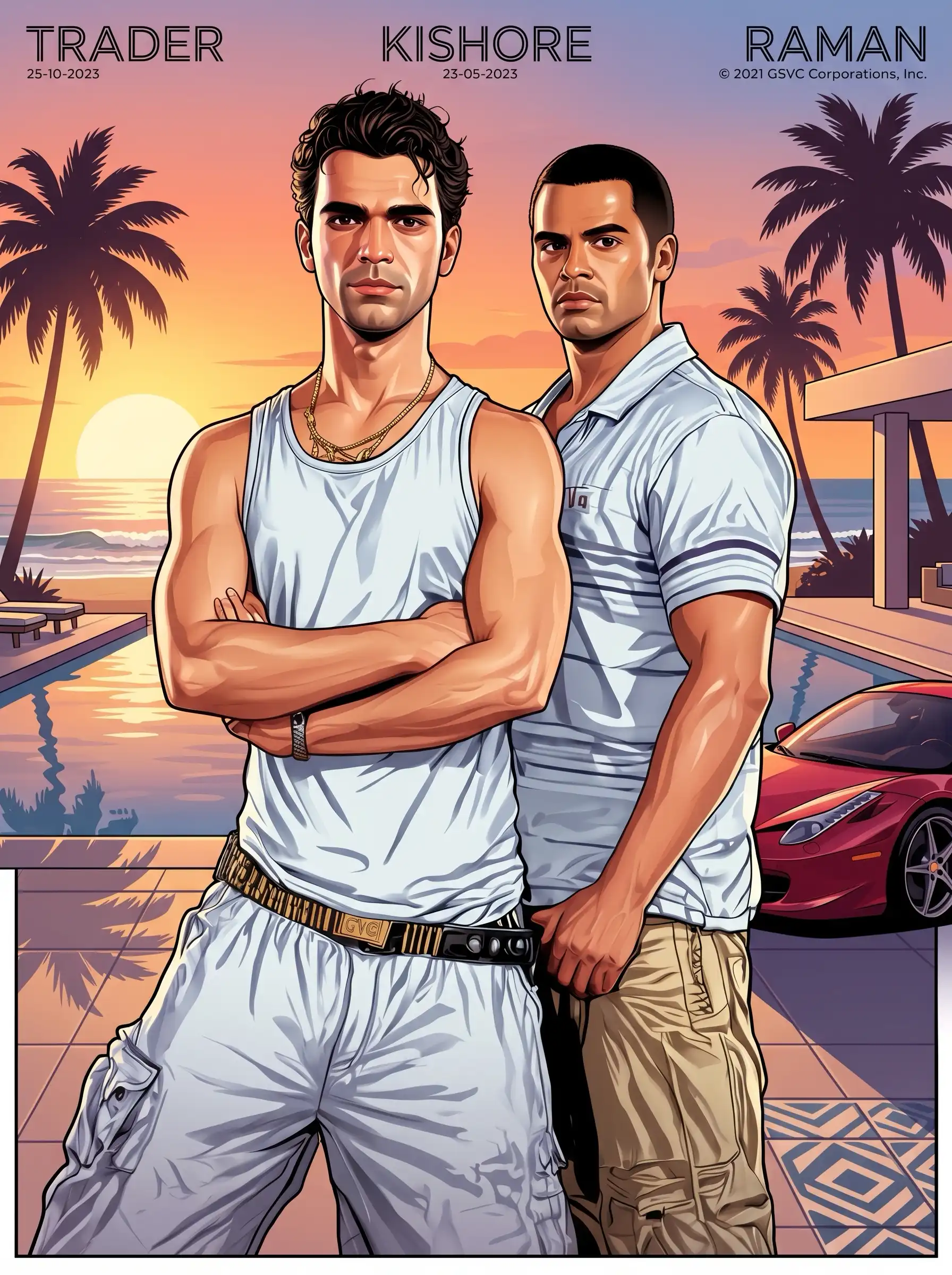 Queer Illustrated Loving Men