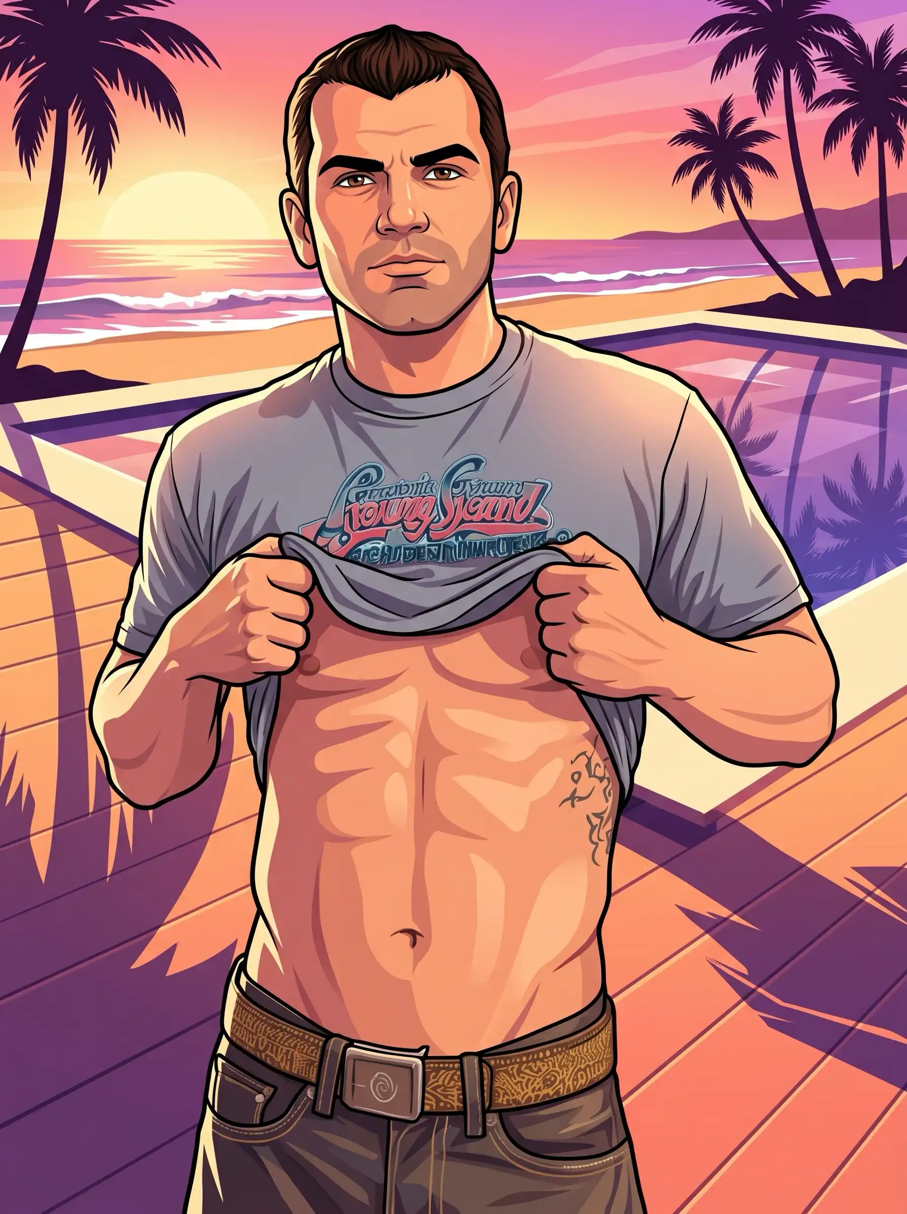 Queer Illustrated Loving Men
