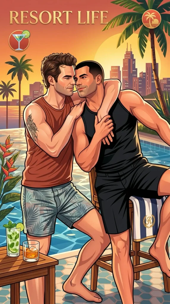 Queer Illustrated Loving Men