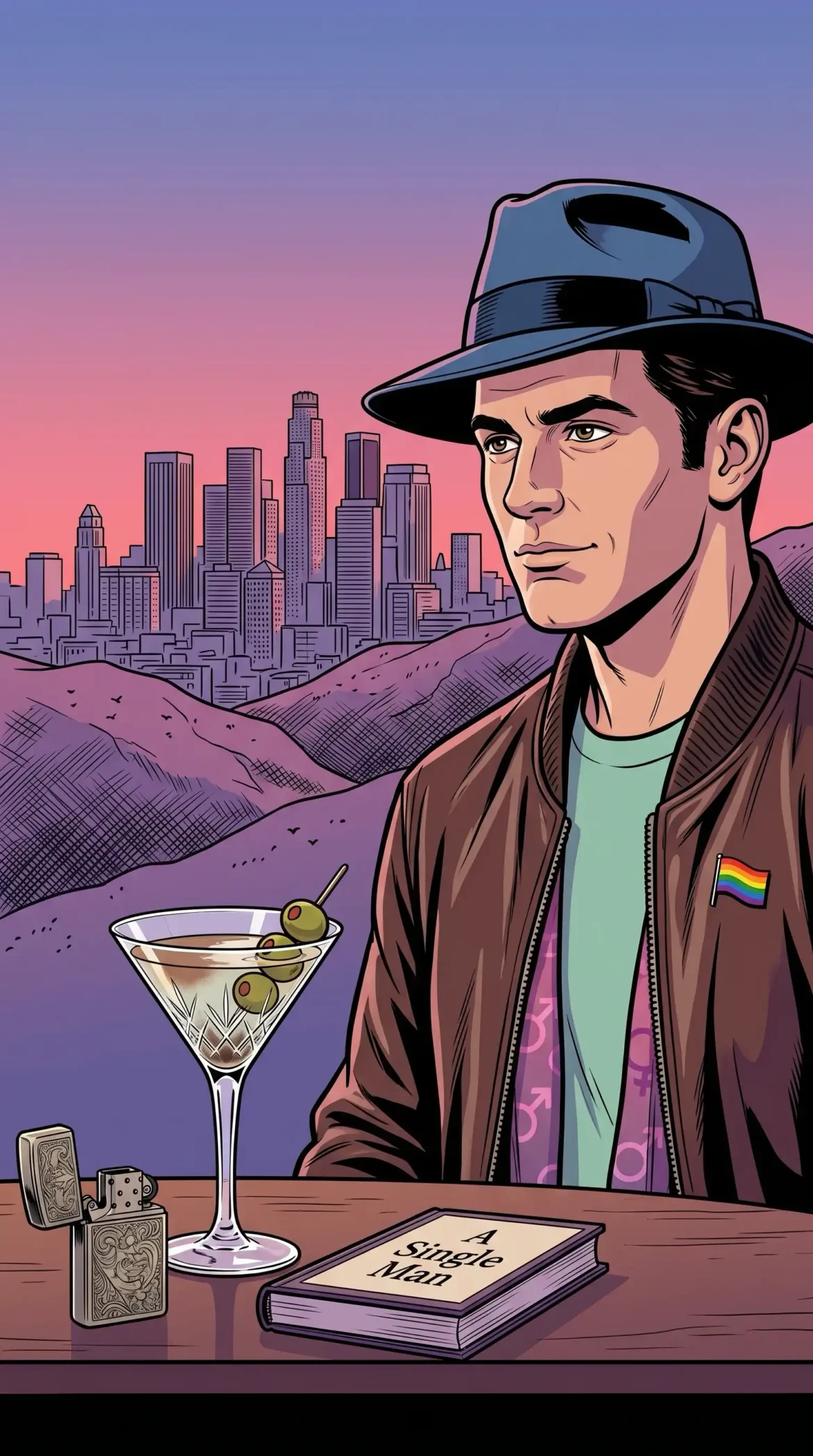 Queer Illustrated Loving Men