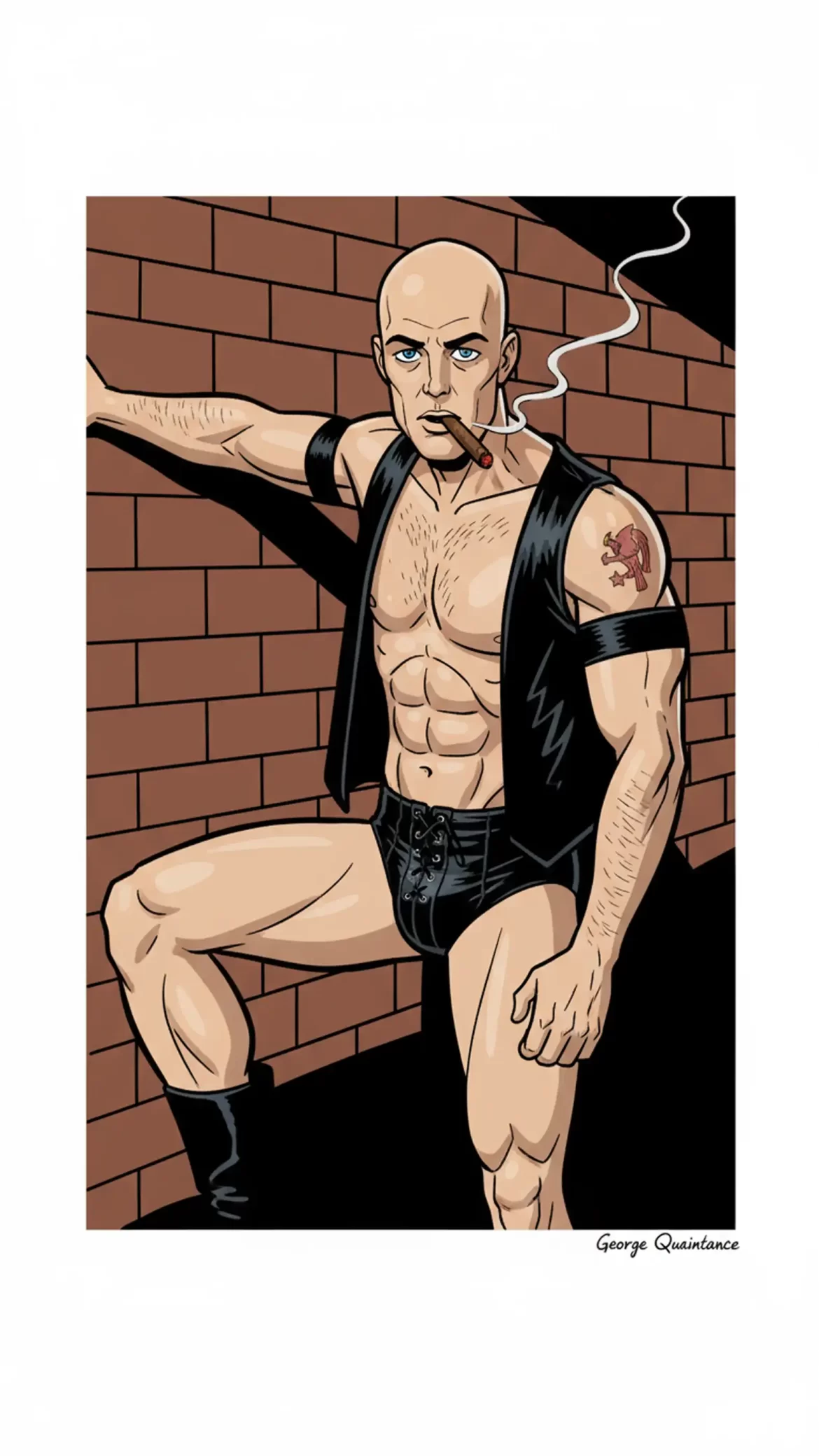 Queer Illustration Beefcake