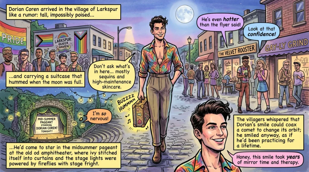 Queer Illustrated Lover Men