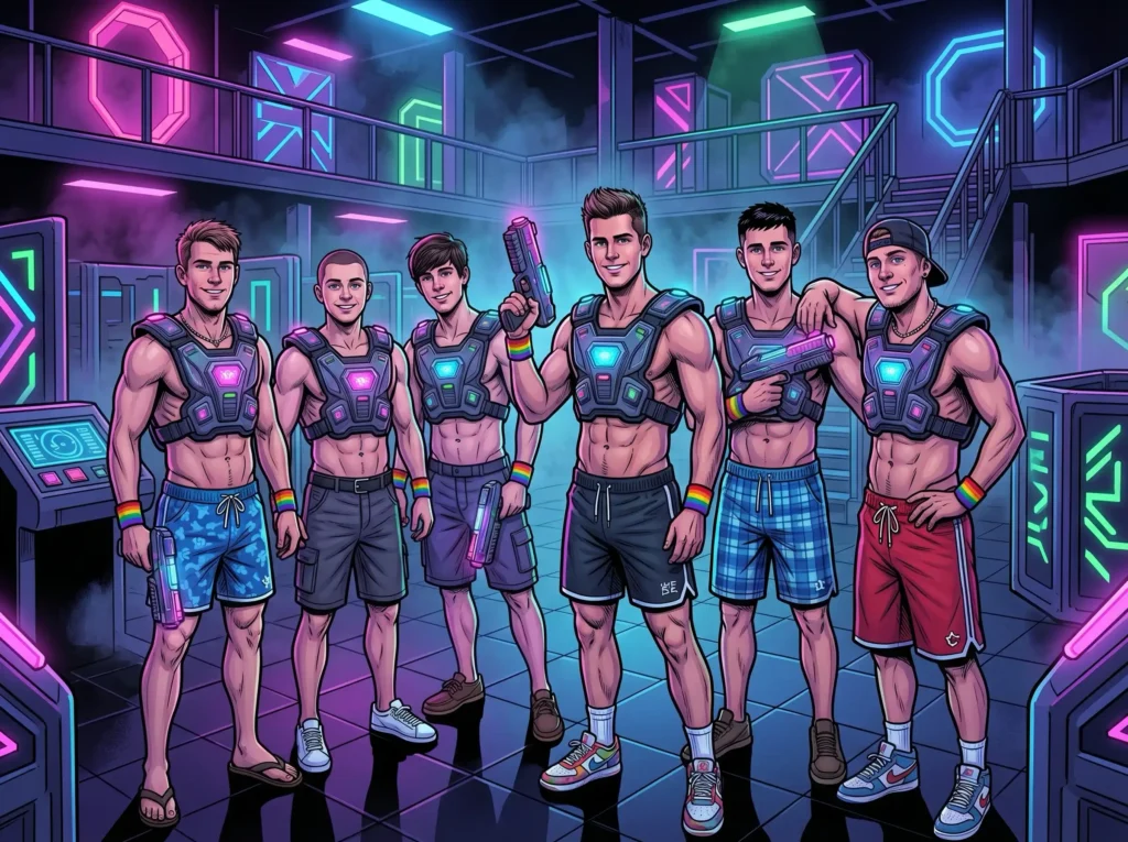 Queer Illustrated Lover Men