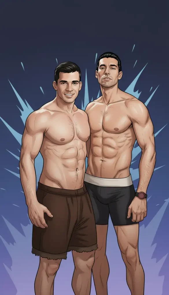 Queer Illustrated Loving Men
