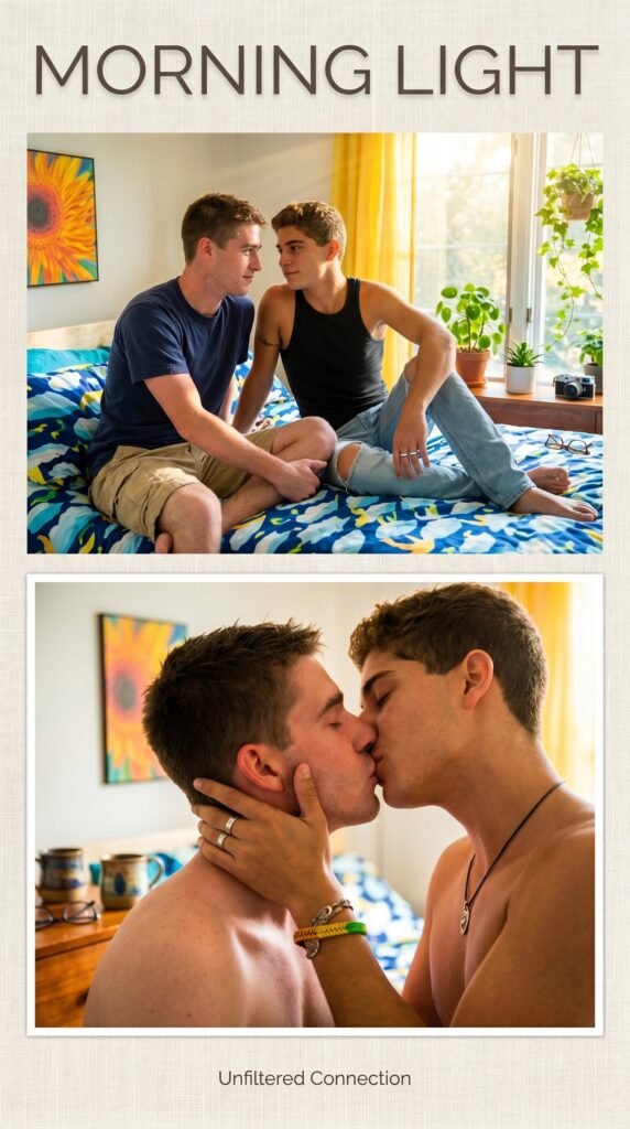 Queer Illustrated Loving Men