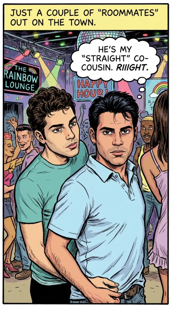 Queer Illustrated Loving Men