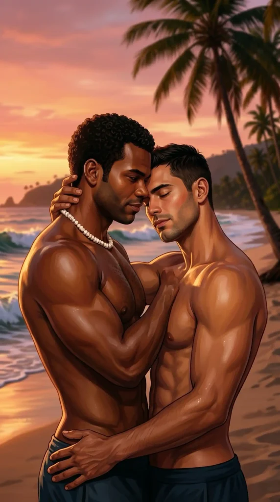 Queer Illustrated Loving Men