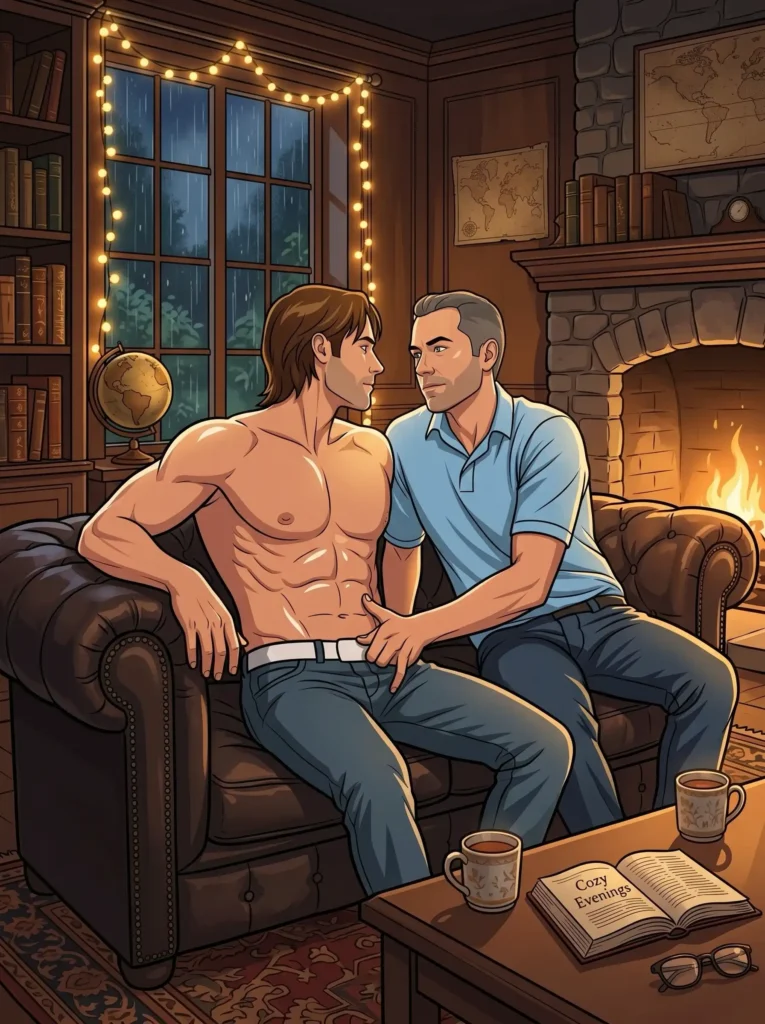 Queer Illustrated Loving Men