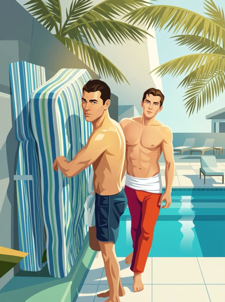 Queer Illustrated Loving Men