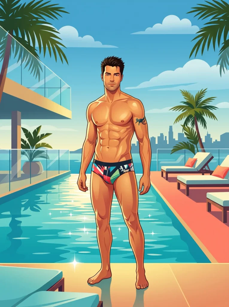 Queer Illustrated Loving Men