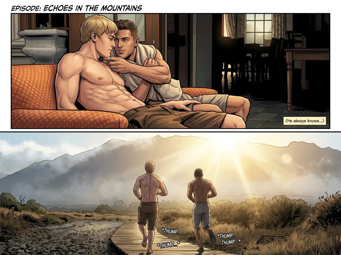 Queer Illustrated Loving Men