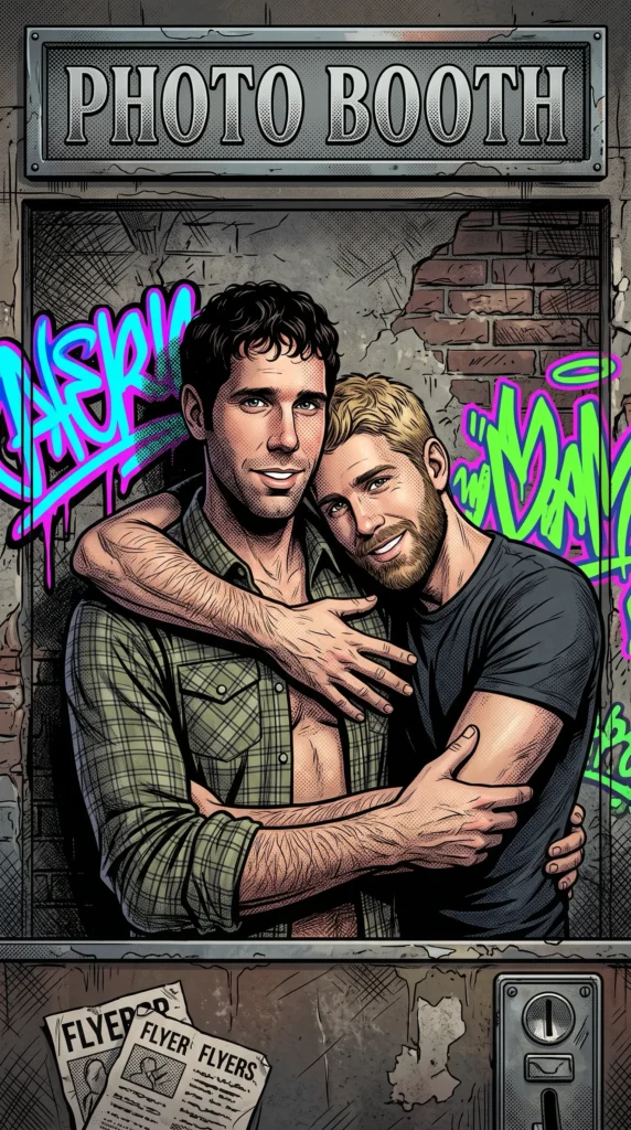 Queer Illustrated Loving Men