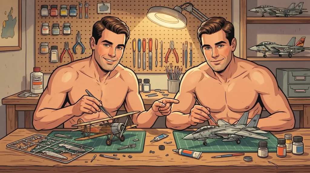 Queer Illustrated Loving Men