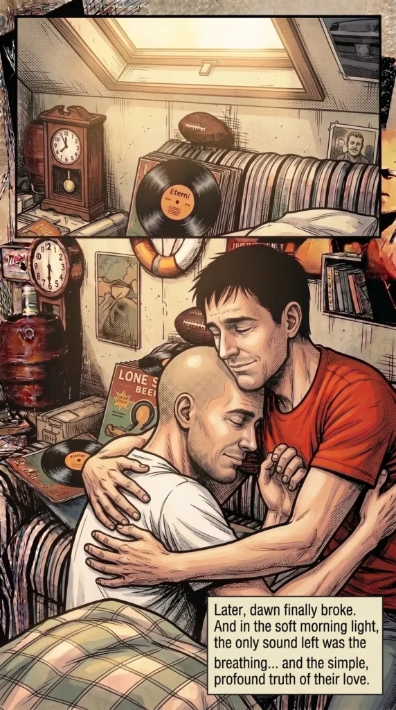 Queer Illustrated Loving Men