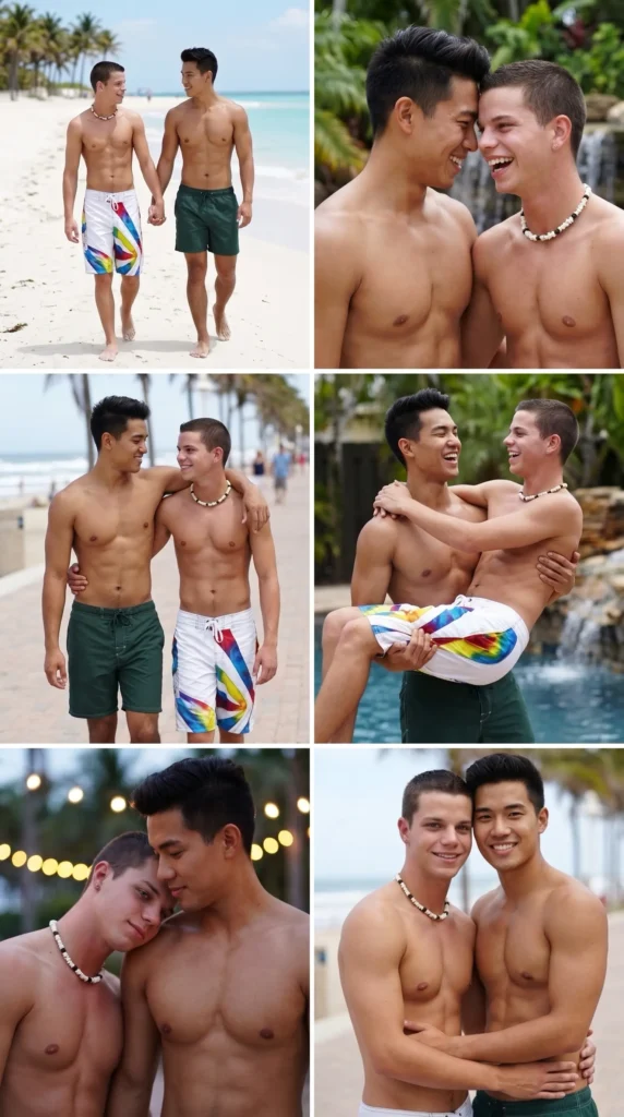 Queer Illustrated Loving Men