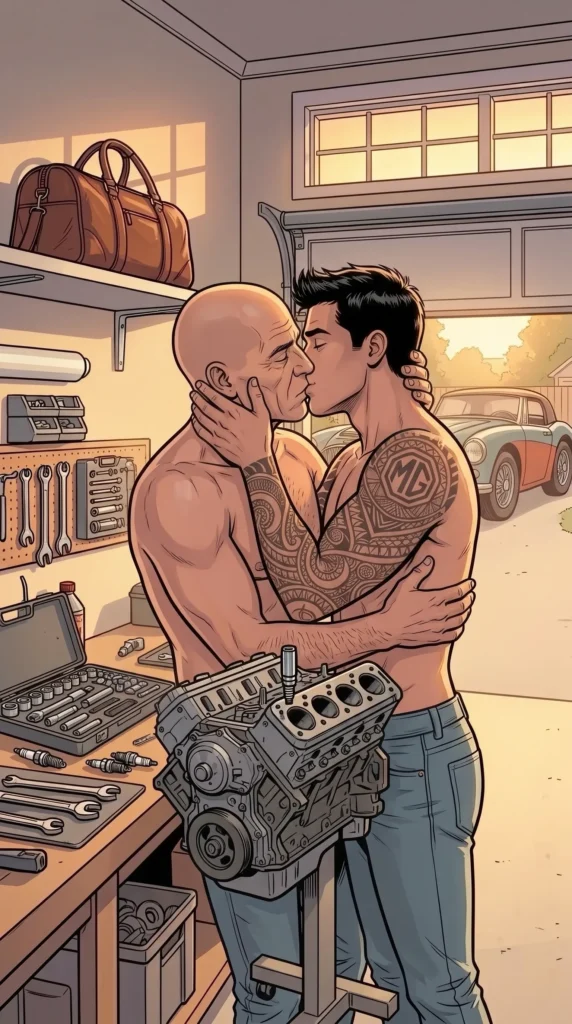 Queer Illustrated Loving Men