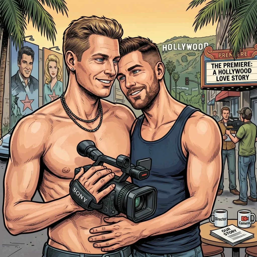 Queer Illustrated Loving Men