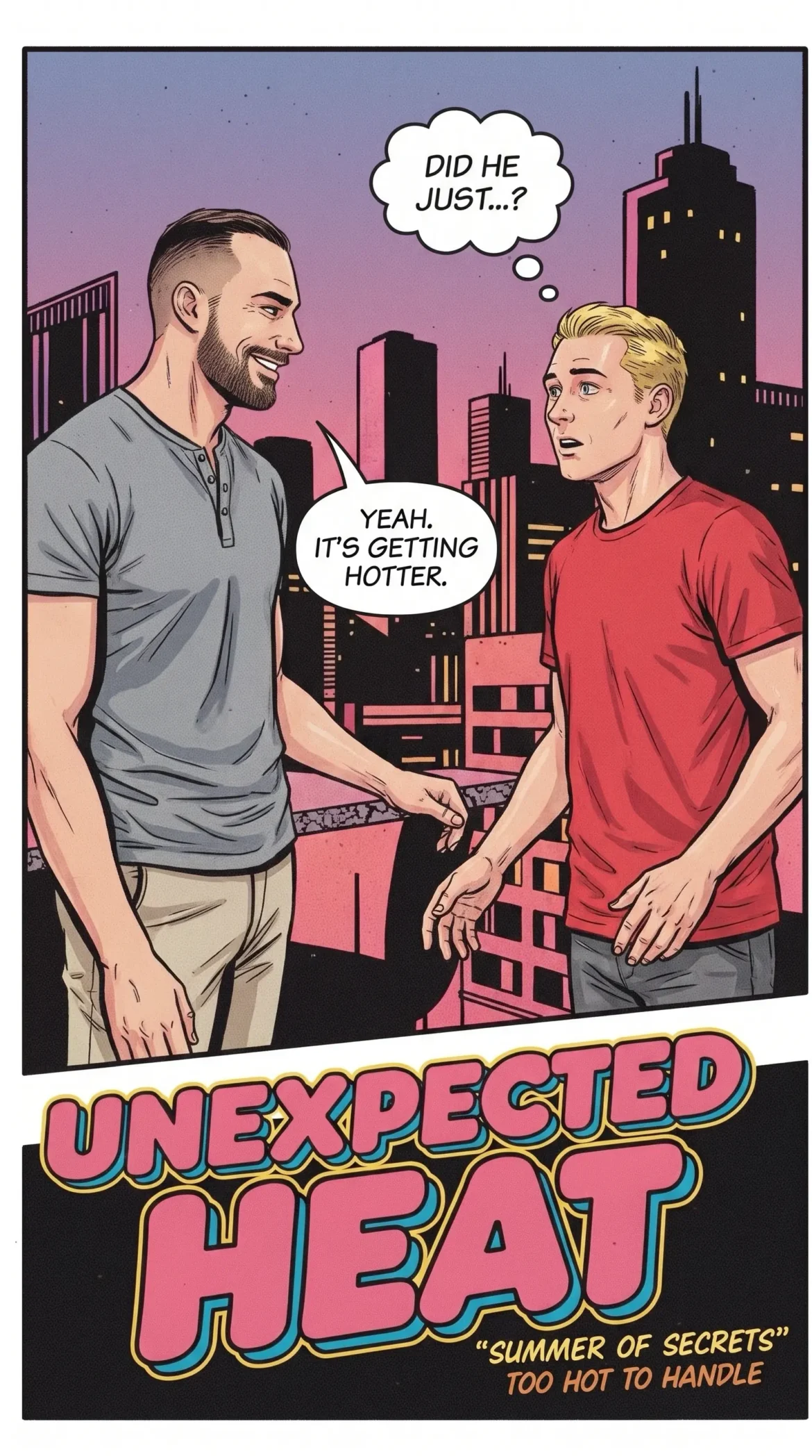Queer Illustrated Loving Men