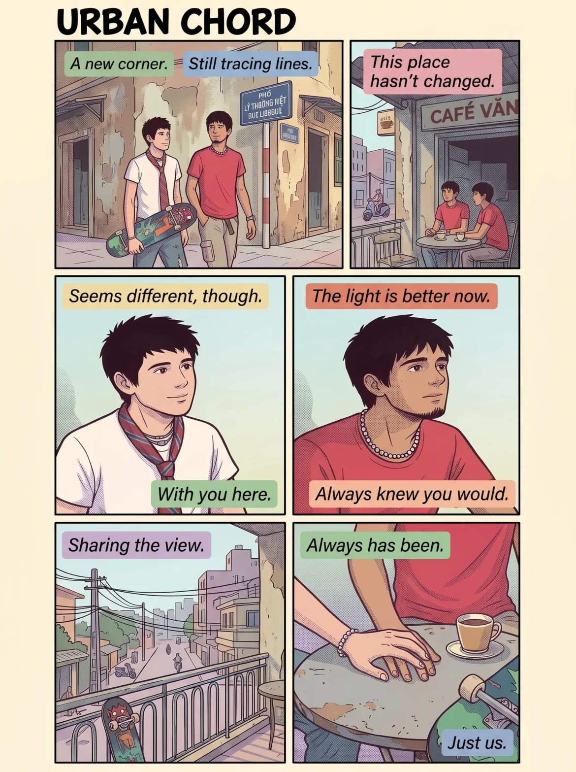 Queer Illustrated Loving Men