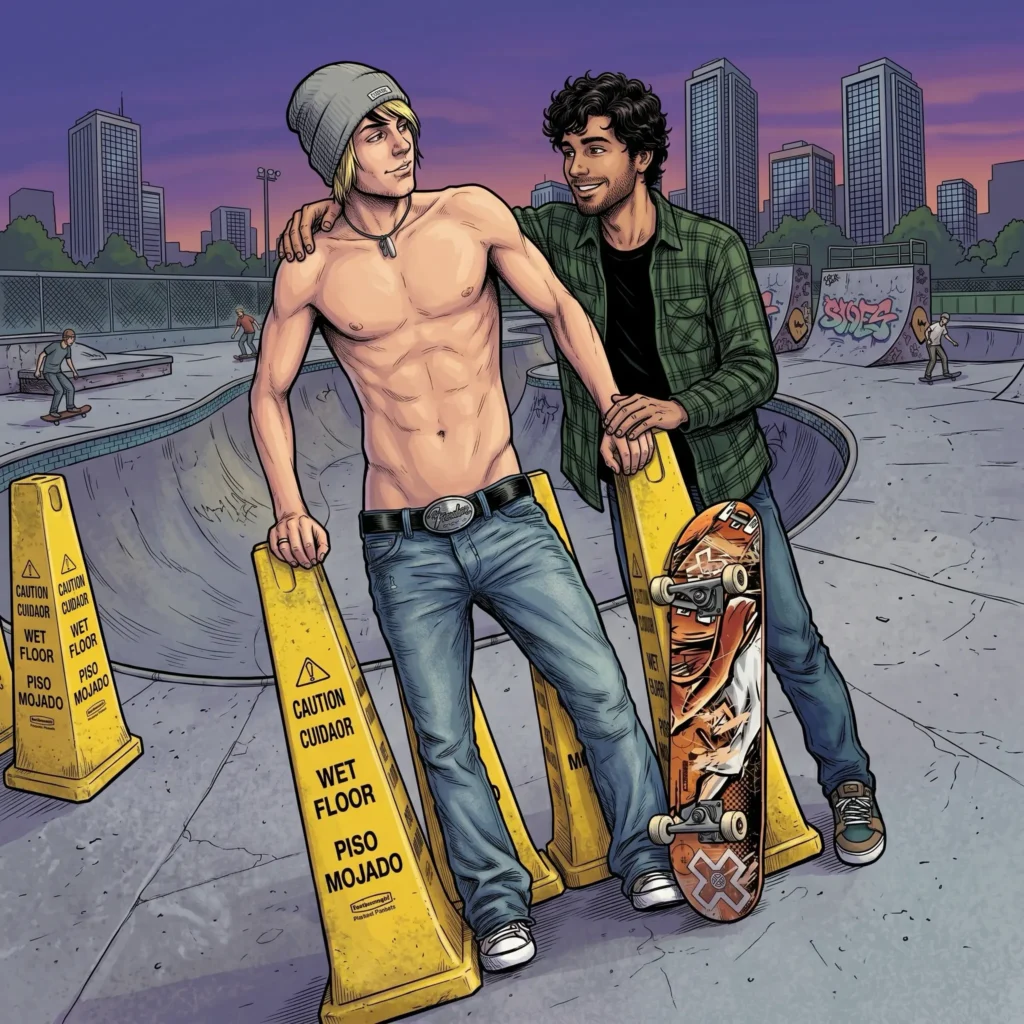 Queer Illustrated Loving Men