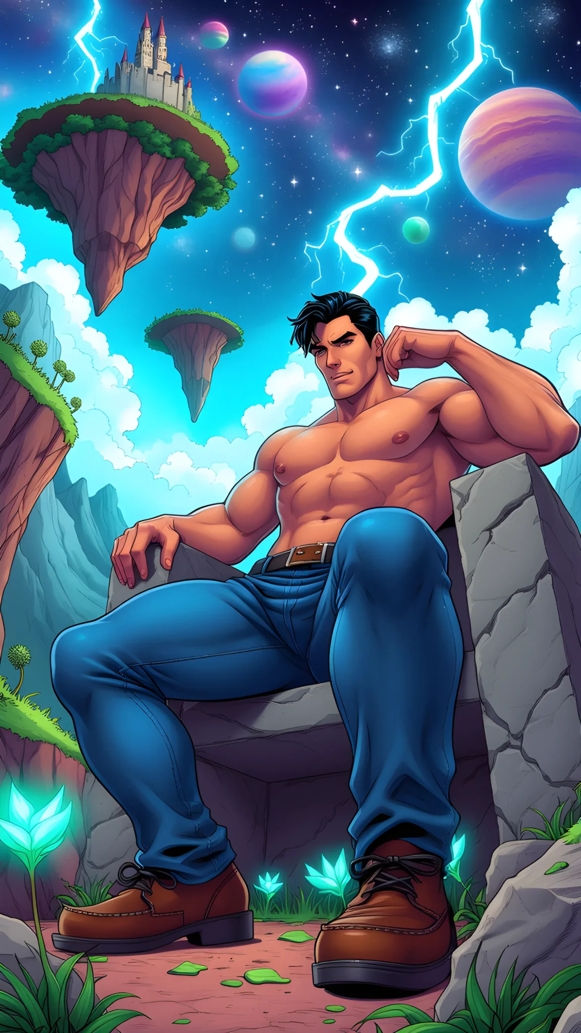 Queer Illustrated Loving Men