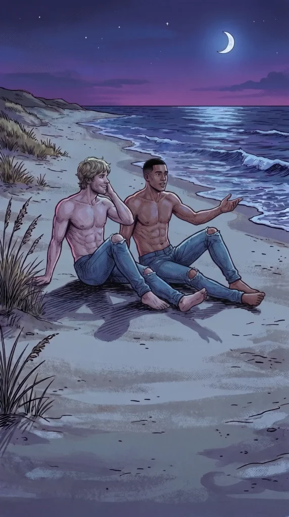 Queer Illustrated Loving Men